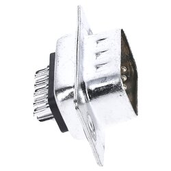 D-Sub STLD09Llc kolíkový konektor 9-pin