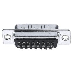 D-Sub male connector 15-pin