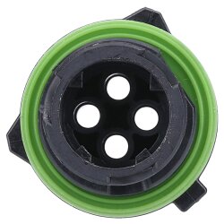 Kalitec KALI-2004 DIN 72585 Rundstecker Set 4-polig IP69K wasserdicht 48 VDC Kabelausgangswinkel 180°