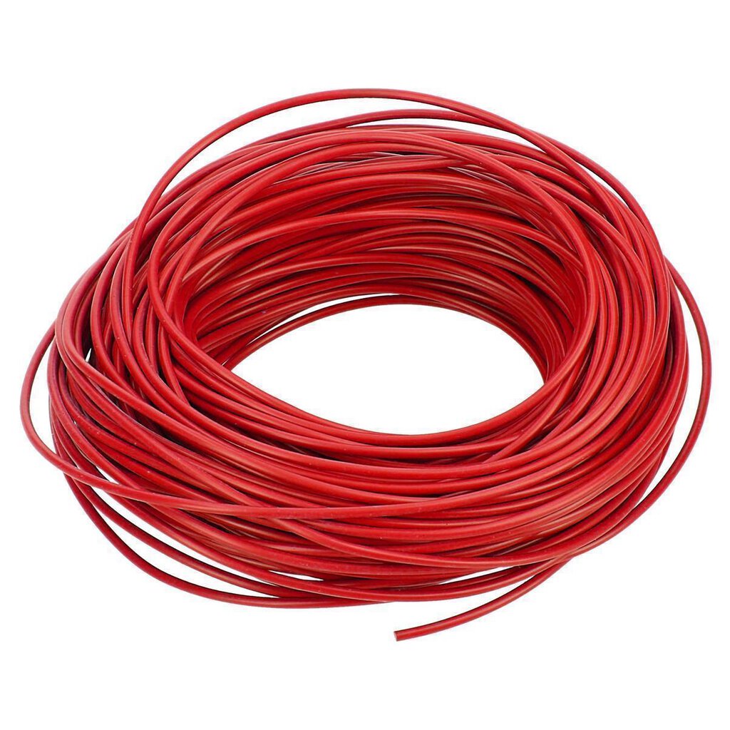 rot Auto Pkw Lkw KFZ Kabel Litze Leitung FLRy 0,5mm² 10m schwarz 