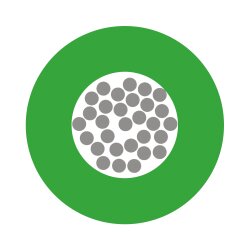 Lapp 4160411 Multi-Standard SC 2.1 1X1,5 grün