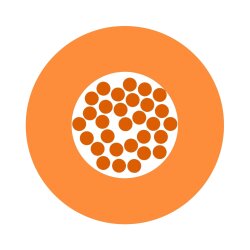 Lapp 4521092 H07V-K 35 mm² orange PVC Aderleitung flexibel Kabel eindrähtig Litze 35mm2 für Zählerschrank