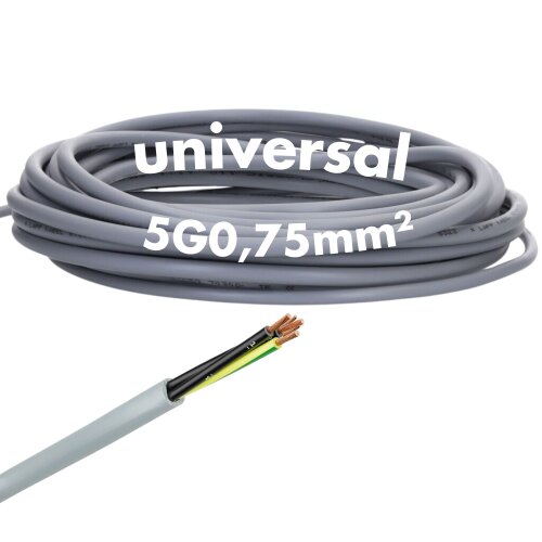 Lapp 0015105 Ölflex 150 5G0,75 mm² flexible Steuerleitung mit UL Kennzeichnung