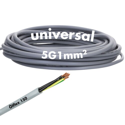 Lapp 0015205 Ölflex 150 5G1 mm² flexible Steuerleitung mit UL Kennzeichnung