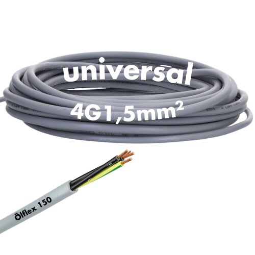Lapp 0015304 Ölflex 150 4G1,5 mm² flexible Steuerleitung mit UL Kennzeichnung