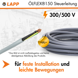 Lapp 0015405 Ölflex 150 5G2,5 mm² flexible...