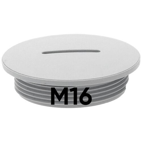 SIB G4516210 Tapón redondo M16x1,5 gris claro 7217316