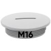 SIB G4516210 Dummy plug round M16x1,5 light gray 7217316