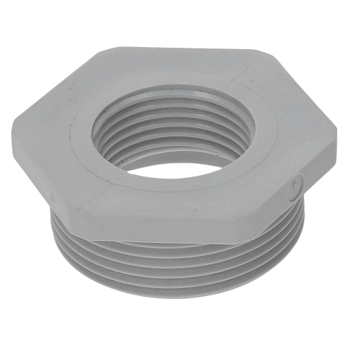 SIB G6322000 reduktion M32 / M20 plast ljusgrå 7008531