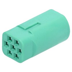 AMP 0-2822343-1 ミニ マルチロック ソケット ハウジング 7 ピン