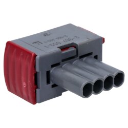 AMP 2-0967059-1 JPT ligzdas korpuss 4 kontaktu pelēks kods B