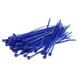 Kabelbinder 100x2,5mm blau 100 Stück