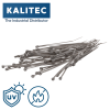 Kalitec kablo bağları 140x3.6 gri 100lü set