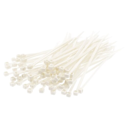 Cable ties 150x3.6mm transparent 100 pieces