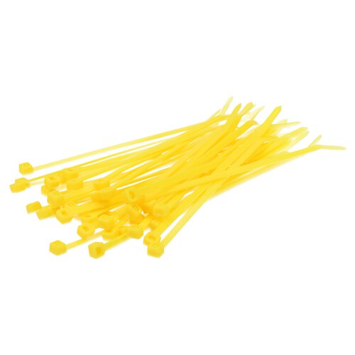 Cable tie 200x4,5mm yellow 100 pieces