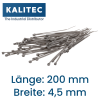 Kalitec kablo bağları 200x4,5 gri 100lü set
