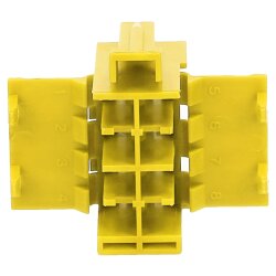 AMP 0-0927366-1 Junior 定时器插头 8 针黄色