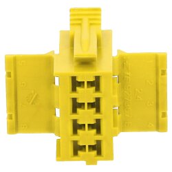 AMP 0-0927366-1 Junior 定时器插头 8 针黄色