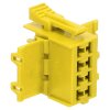 AMP 0-0927366-1 Junior 定时器插头 8 针黄色