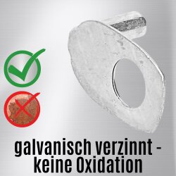 Końcówka kablowa Kalitec KA01-L5 rurowa kątowa 90° 0,5-0,75mm² M5