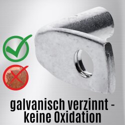 Kalitec KA03-L3 管状ケーブル ラグ 90° 角度 1.0 ～ 1.5mm² M3