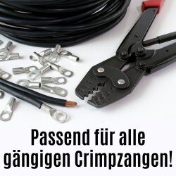 Kalitec KA03-L5 buiskabelschoen 90° haaks 1,0-1,5mm² M5