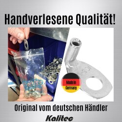 Kalitec KA03-L5 buiskabelschoen 90° haaks 1,0-1,5mm² M5