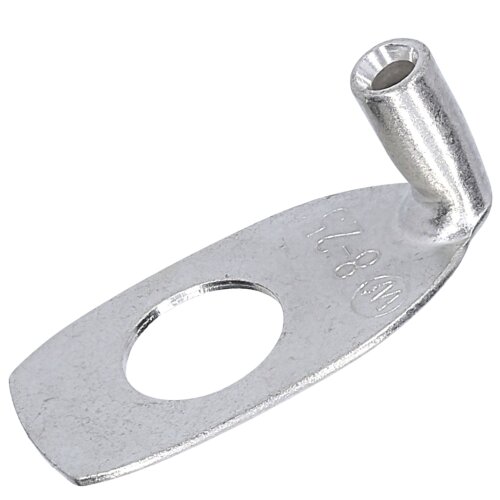 Kalitec KA06-L8 rørformet kabelsko 90° vinklet 2,5 mm² M8