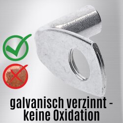 Kalitec KA08-L5 rúrkové káblové oko 90° zahnuté 4mm² M5