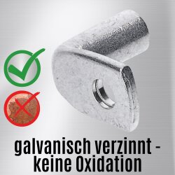 Końcówka kablowa Kalitec KA1-L4 kątowa 90° 6mm² M4