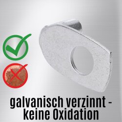 Końcówka kablowa Kalitec KA1-L8 rurowa kątowa 90° 6mm² M8