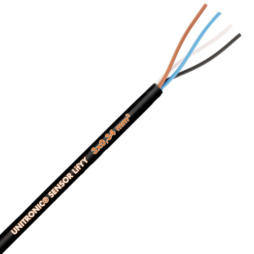 Lapp 7038900 Unitronic Sensorleitung LifYY 3x0,34 mm² schwarz