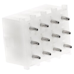 Base de soquete UP-Lok de 12 pinos 350829-1