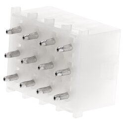 Base de soquete UP-Lok de 12 pinos 350829-1