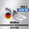 Kalitec HR10-5 Handelsüblicher Rohrkabelschuh 10mm² M5