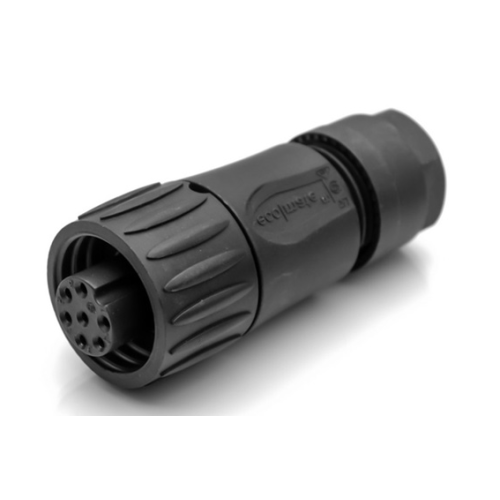 Amphenol C016 30D006 110 12 ecomate káblová zásuvka 6-pin + PE