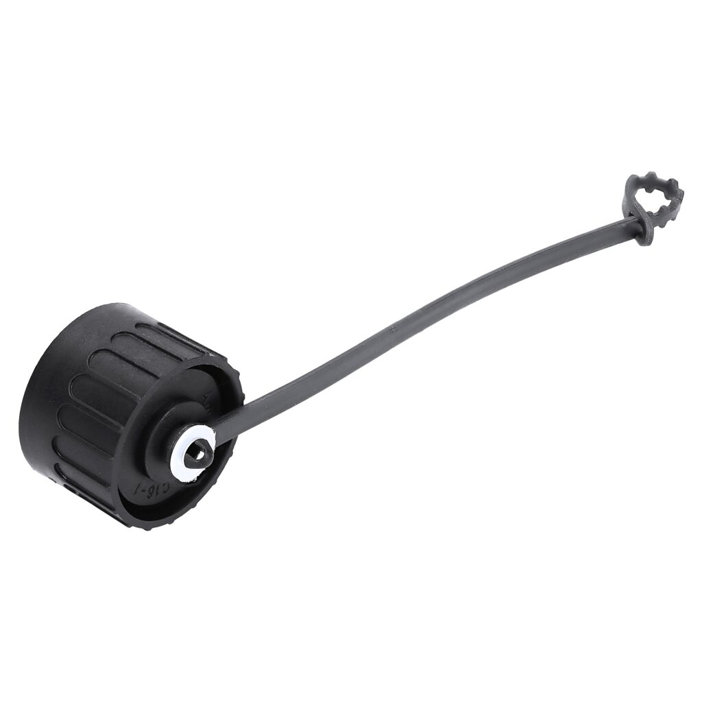Amphenol Ecomate Verschlusskappe Für Kabelstecker - Staubschutz 25,5mm Schwarz
