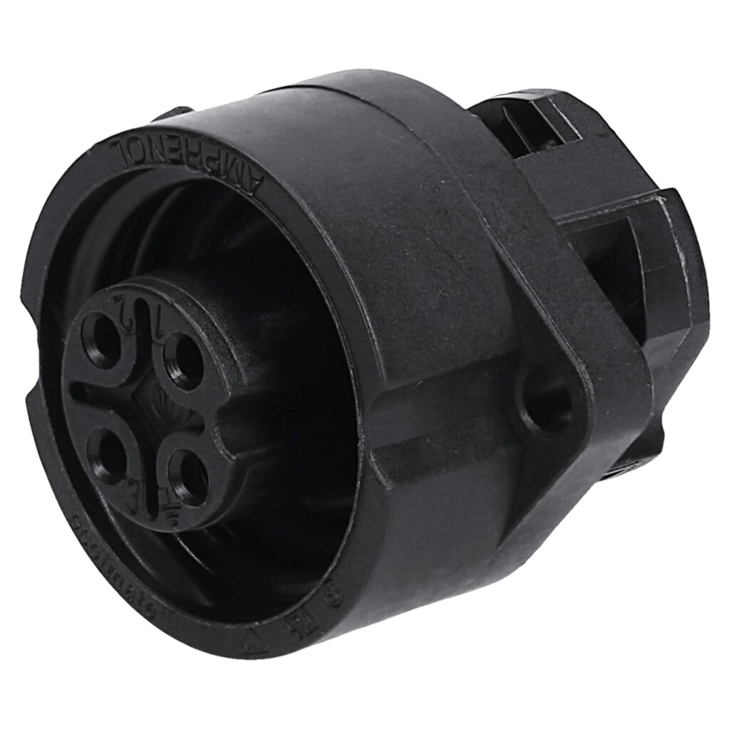 Amphenol Verschlusskappe Für Gerätedose - Schwarz 25,5x29mm Staubschutz