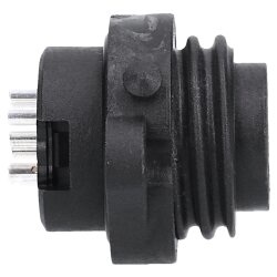 Ampheno C016 30C006 100 12 ecomate 设备插头 6 针 + PE 带焊接连接