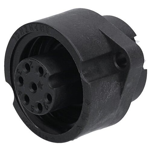 Ampheno C016 30G006 100 12 エコメイトデバイス取り付けソケット 6 ピン + PE