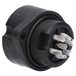 Ampheno C016 30G006 100 12 エコメイトデバイス取り付けソケット 6 ピン + PE