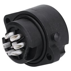 Ampheno C016 30G006 100 12 エコメイトデバイス取り付けソケット 6 ピン + PE