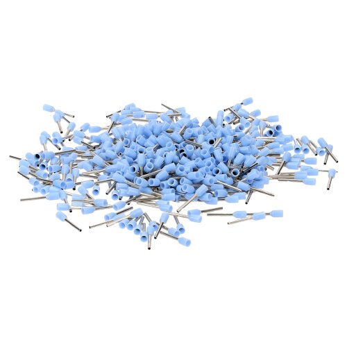 Cembre PKD02508 wire end sleeves insulated 0.25mmÂ² light blue 8mm / 500 pieces
