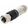 Conector fêmea HARAX M8-S reto de 4 pinos 21021512405