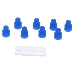 KALI-1304G AMP JPT set 4-stift 0,5-1,0 mm² B-kodad grå