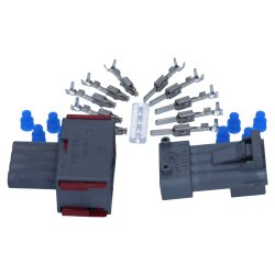 KALI-1304G AMP JPT set 4-stift 0,5-1,0 mm² B-kodad grå