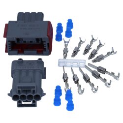 KALI-1304G AMP JPT set 4-stift 0,5-1,0 mm² B-kodad grå