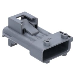AMP 2-0965261-1 JPT plakana savienotāja korpuss, 4 kontaktu pelēks kods B
