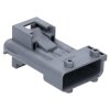 AMP 2-0965261-1 JPT plakana savienotāja korpuss, 4 kontaktu pelēks kods B