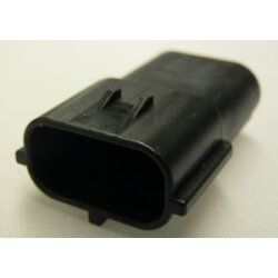 AMP 0-0174359-2 Econoseal J-pin behuizing 3-polig